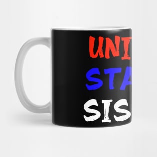 United States Sister usa us sister Mug